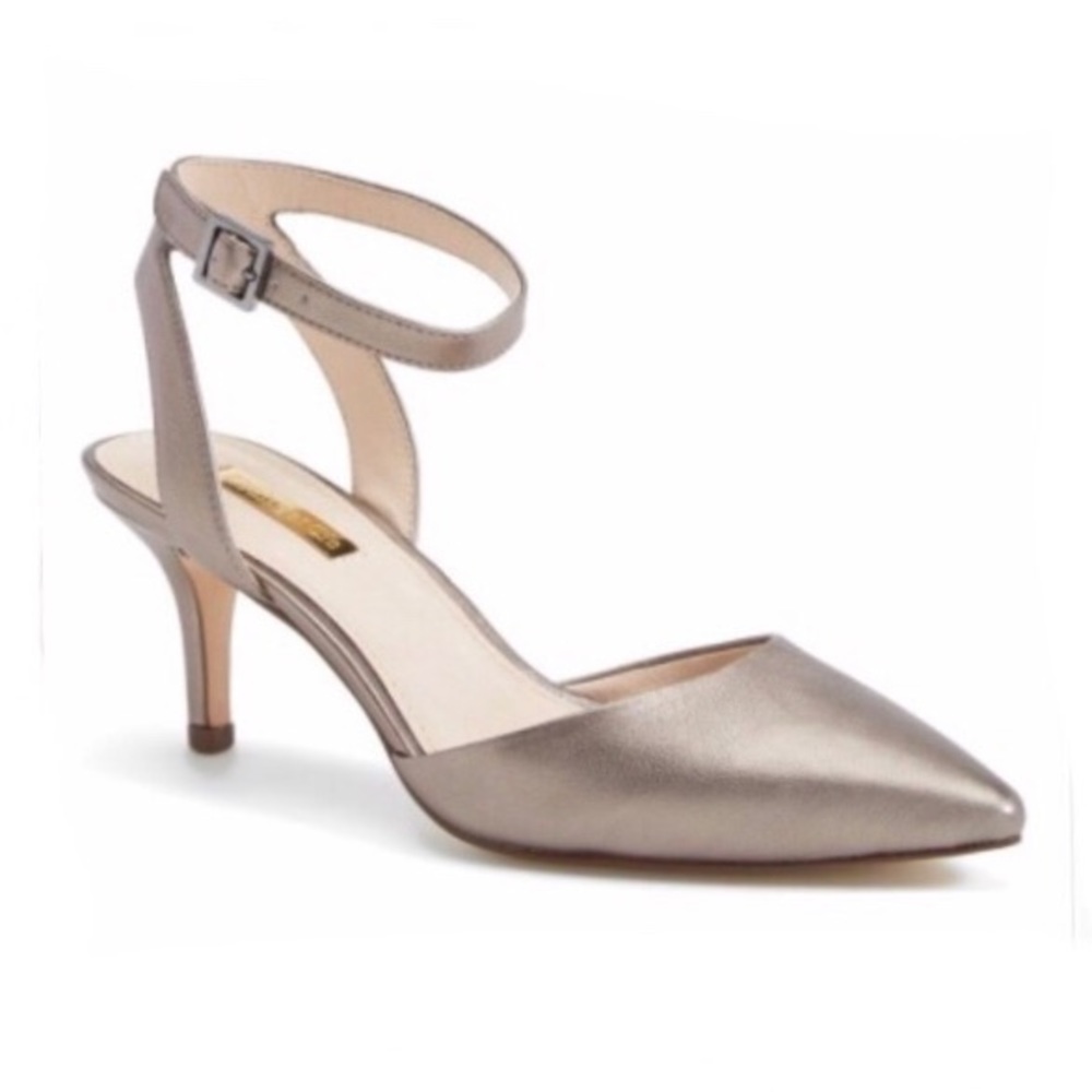 Louise et Cie Esperance Ankle-Strap Point-Toe Pump